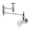 Kingston Brass Wall Mount Pot Filler Faucet, Polished Chrome KS3101RX - alternate 1