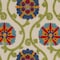 Homeroots 6' Navy Blue Beige Green Blue And Red Floral Indoor Outdoor Runner Rug 546779 - alternate 4