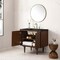 James Martin Vanities Amberly 36" Single Vanity, Mid-Century Walnut, w/ 3 CM Phantome Eclos Top 670-V36-WLT-3PHT - alternate 4