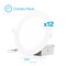 Infibrite 6 In 5000K Daylight 12W 1050LM Thin LED Ceiling Light Kit, Dimmable, Wet Rated, 12PK IB-002-5-12W-WH-12PK - alternate 1