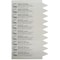 Gardenware Strip, 1.8 H x 6.7 W, 5.05 Dia., White, 2500 PK SPSBX - alternate 2