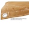 Mytee Products 8ft x 10ft Canvas Tarp - Tan CT8-10-T - alternate 3