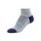 Railroad Sock Unisex Outdoor Quarter Socks, Wool/Nylon/Spandex, Grey/Blue, 5-10 W; 4-7.5 M, 2 PK OD291QUBL - alternate 2