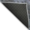 Homeroots 10' X 14' Teal Blue And Charcoal Floral Washable Indoor Outdoor Area Rug 604167 - alternate 3