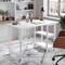 Martha Stewart 23.5 in. D X 47.5 in. W X Pine Wood, Rubberwood (Parawood), White Wood Grain BLN-FY-HY-1071-WH-MS - alternate 2