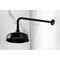 Kingston Brass 8" Round Raindrop Brass Shower Head with 17" Shower Arm, Oil Rubbed Bronze K124K15 - alternate 3
