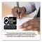 Uni-Ball Jetstream Form-Fitting Comfort Grip Hybrid Gel Pen, Stick, Medium 1 mm, Blue Ink, 12PK 33922 - alternate 3