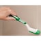 Libman Tile and Grout Brush, 7/8 in L Trim, PET, 3-1/2 in W Brush, 9.88 in OAL, Green/White 18 - alternate 4