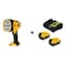 Dewalt DEWALT 20V Spotlight, + 2x 5ah Batteries DCL043/DCB205-2C - alternate 1