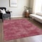 Homeroots 8' X 10' Red Washable Indoor Outdoor Area Rug 598815 - alternate 2