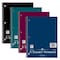 Roaring Spring Subject Wirebound Notebooks, 10.5"x8", 120 sht, Asstd. Cover Colors, College Rule w/Margin, PK12 10381CS - alternate 3