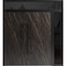 Vdomdoors Aluminum Double Doors Dekton 0118 Natural Noir / 1 Sidelight and Top Transom Entry Door Painted (W8 DEKTON0118DEXD-NOIR-W72+16xH80+12-LH-I - alternate 1