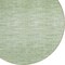Homeroots 8' Artichoke Green And Green Round Abstract Washable Indoor Outdoor Area Rug 587388 - alternate 2