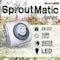 Miracle Led 9W Absolute Daylight Red Spectrum LED Light, Two Location Grow Light Kit, Braided 2-Socket, 2PK 804670 - alternate 2