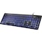 Adesso 2X LARGE PRINT , ON AND OFF  ILLIMINATED BACKLIGHT USB KEYBOARD, INTERNE AKB-139EB - alternate 6
