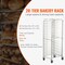 Vevor 20 Sheet Commercial Bun Pan Rack Kitchen Aluminum Baking Racks Brake Wheel LHPR-20R - alternate 3