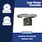 Sealer Sales 36" Stainless Steel Diameter Lazy Susan Turntable SS-36LS-SS - alternate 2