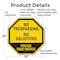 Signmission No Trespassing No Soliciting Police, 10 Inch X 10 Inch, Aluminum Metal Signs OC-A-10-102 - alternate 2