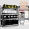 Shuntong Atlas 4-Tier 72 in.W x 24 in.D x 72 in.H Heavy Duty Garage Shelving Load 12000 Lbs, Hammertone ATLAS722472-4H3000 - alternate 2