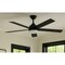 Afx Maddox - 52in 5 Blade LED Ceiling Fan - Black Finish MDXN525LACBKBK-WS - alternate 4