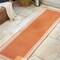 Jonathan Y James Modern Border Stripe Orange/Cream 2 ft. x 8 ft. Indoor/Outdoor Runner Rug SMB201D-28 - alternate 4
