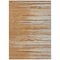 Homeroots 3' X 5' Brown Copper And Ivory Striped Washable Indoor Outdoor Area Rug 597277 - alternate 3