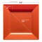 Smarty Had A Party Burnt Orange Square Plastic Plates Dinnerware Value Set (120 Dinner Plates+120 Salad Plates), 240PK 9909VP-CASE - alternate 5