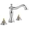 Delta 3-hole 6-16" installation Hole Widespread Lavatory Faucet, Chrome 3597LF-MPU-LHP - alternate 1