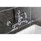 Kingston Brass Two-Handle Wall Mount Bridge Kitchen Faucet, Polished Chrome KS2441AL - alternate 3