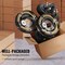 Vevor Electric Trailer Brake 12" x 2" and 8 on 6.5" Hub Drum Kit for 7000 lbs Axle BF12-Z02AB*2 - alternate 2