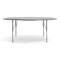 Flash Furniture Wren 60 in Flower Adjustable Height Activity Table, Thermal Laminate Top, Short Legs, Gray XU-A60-FLR-GRY-T-P-GG - alternate 2