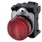 Siemens Indicator lights, 22 mm, round, Metal, shiny, red, lens, smooth 3SU1156-6AA20-3AA0-ZY19 - alternate 1