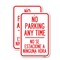 Signmission No Se Estacione a Ninguna Hora, 18'' X 24'' 2 Signs, Heavy Gauge Aluminum, 2PK A-1824-2PACK-23590 - alternate 1