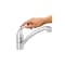Moen Adler Series Kitchen Faucet, 1.5 gpm, 3-Hole Mount, Brass/Metal, Chrome Plated, Lever Handle 87603 - alternate 3