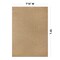 World Rug Gallery Distressed Frame Reversible Jute-Look Indoor/Outdoor Rug 7 ft 10 in x 10 ft Natural WR187NATURAL8X10 - alternate 3