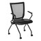Office Star Products ProGrid Soft Frame Folding Chair, Dillon Black 69349-R107 - alternate 4