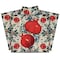 Homeroots 6" x 6" Blue And Red Vinyl Arabesque Peel And Stick Removable Tiles 569219 - alternate 5
