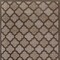 Homeroots 8' X 10' Dark Brown And Light Brown Trellis Indoor Outdoor Area Rug 551110 - alternate 2