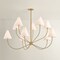 Troy Lighting Evermore 10 Light Chandelier in Patina Brass Finish F1960-PBR - alternate 3