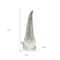 Homeroots Set of Two Gray and Beige Terracotta Fairy Christmas Standing Gnome Tabletop Sculpture, 2PK 518094 - alternate 4