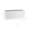 Homeroots 48" White Wood Freestanding Bathroom Vanity With White Sink And Two Drawers 627510 - alternate 3