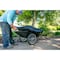 Polar Trailer 10 Cu. Ft. Heavy Duty Utility Garden Cart, Wheelbarrow with Handle, 20in Solid Rubber Wheels, Black 8376 - alternate 3