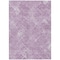 Homeroots 8' X 10' Lavender Purple And Ivory Geometric Washable Indoor Outdoor Area Rug 588319 - alternate 2