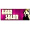 Signmission Hair Salon, 48 Inch, Banner B-120-30384 - alternate 1