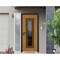 Vdomdoors Steel Door Ballucio 6644 Natural Oak Side Exterior Window Sidelite Entry Door Painted W36+14xH80 Ri BALLUCIO6644EXD-OAKW-W36+14xH80-RH-I - alternate 4