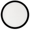 Bulbrite 7" Round 10.3-W 3000K LED Flush Mount Light, 1150 Lumens, Black Finish 773605 - alternate 1