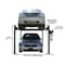 Atlas Automotive Equipment Garage Pro8000 Portable Hobbyist 4-Post Lift 8000 Lb. Capacity (Will Call) XH-PRO8000 - alternate 2