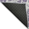 Homeroots 8' Purple And White Round Abstract Washable Indoor Outdoor Area Rug 559312 - alternate 4