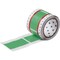 Brady PermaSleeve HX Heat Shrink Double Sided Wire Marking Sleeves, Green, 2 in. Dia x 2 in. W 2HX-2000-2-GR - alternate 1