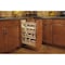 Rev-A-Shelf Maple Wood; Steel, Natural Maple, 8 in W, 25.5 in H, 21.65 in D 448-BCBBSC-8C - alternate 3